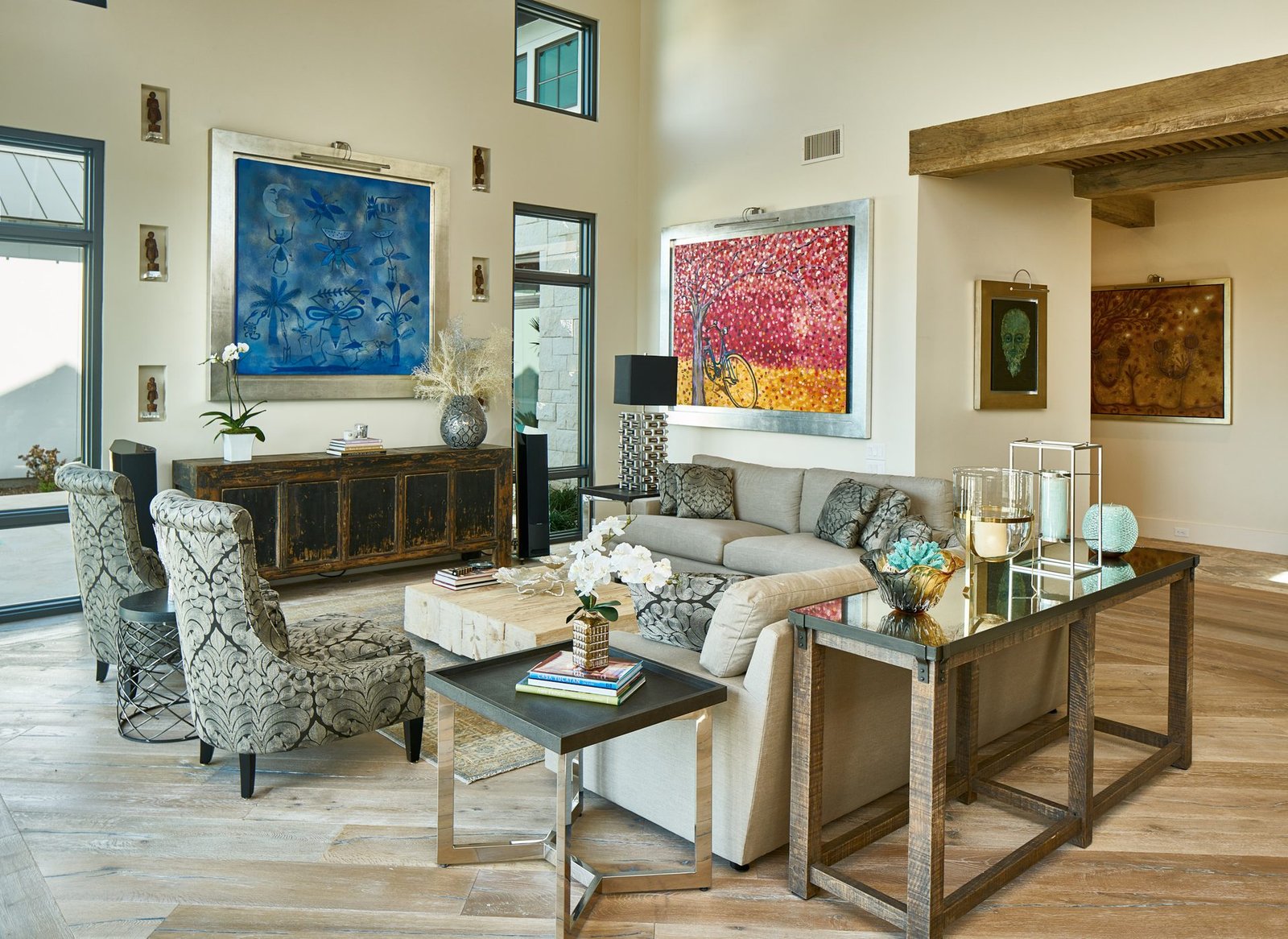 Luxury interior by Lori Caldwell Designs in San Antonio, Texas