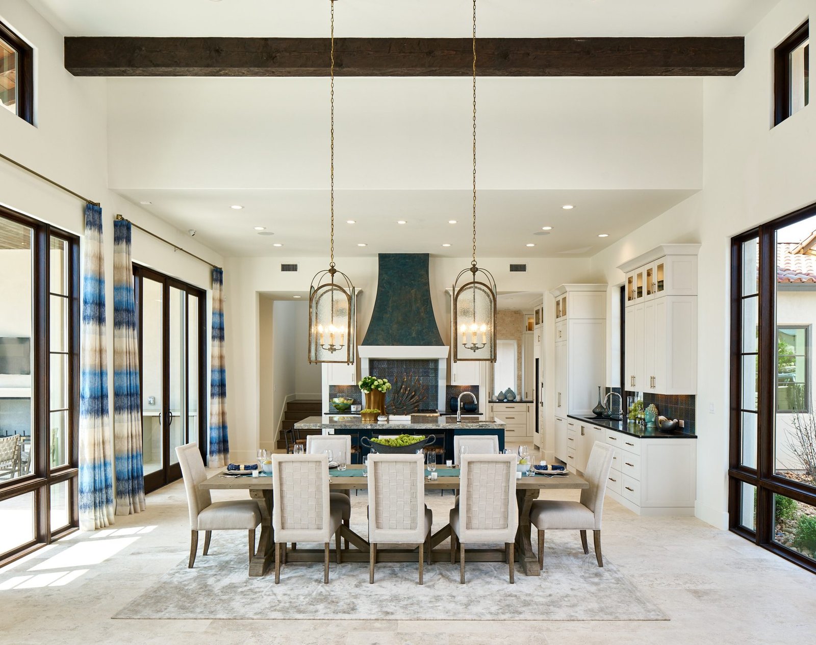 Bella Rose interior by Lori Caldwell Designs in Cresta Bella